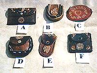 Coin purses in assorted styles