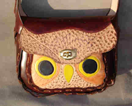 Round-up Style purse with Owl