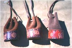 Pixie style treasure bag for marbles, pogs, jacks etc