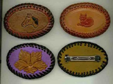 Clip Barrette with laced edge